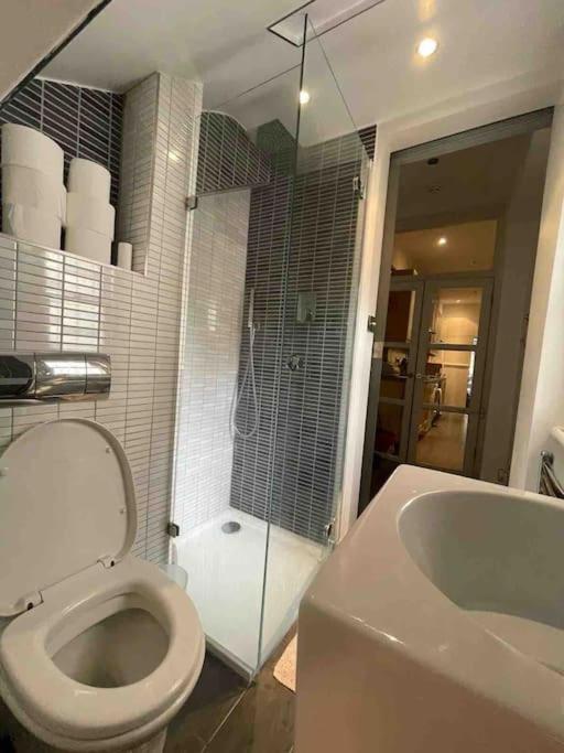Large Studio Flat In Kensington Londra Esterno foto