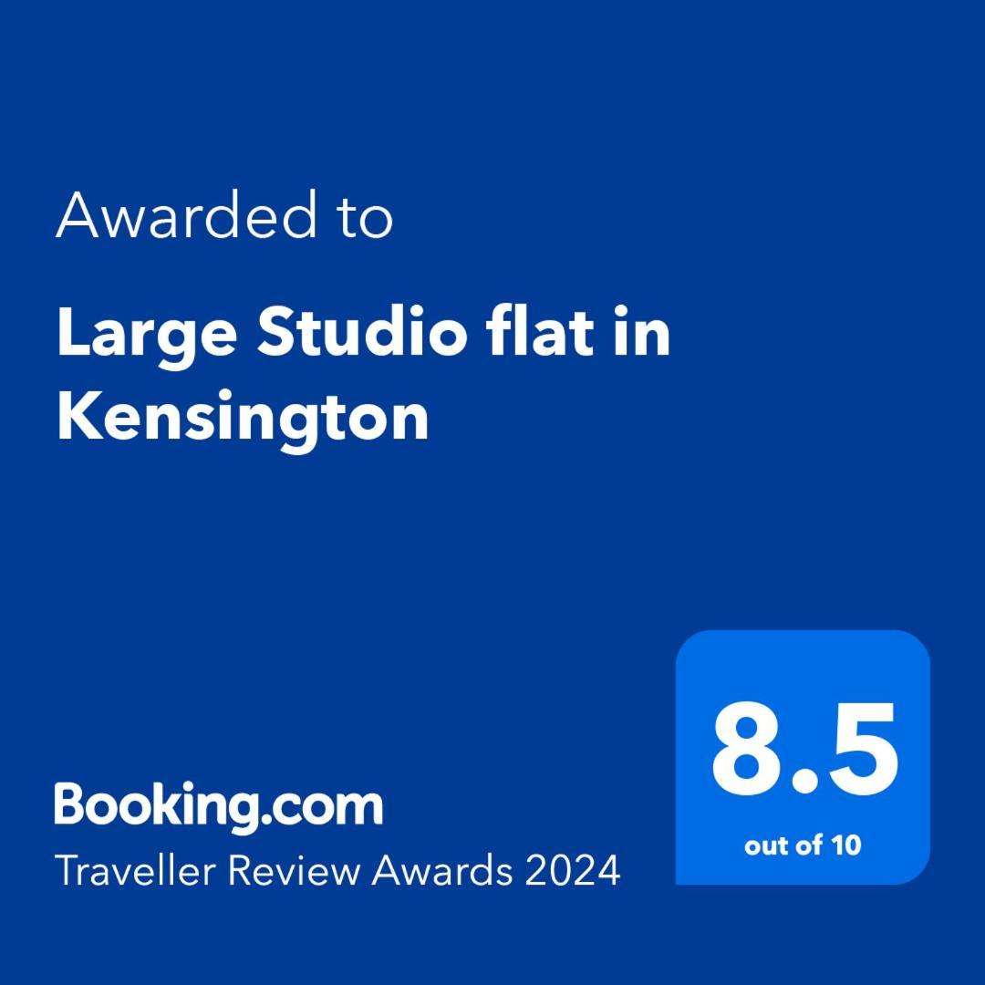 Large Studio Flat In Kensington Londra Esterno foto