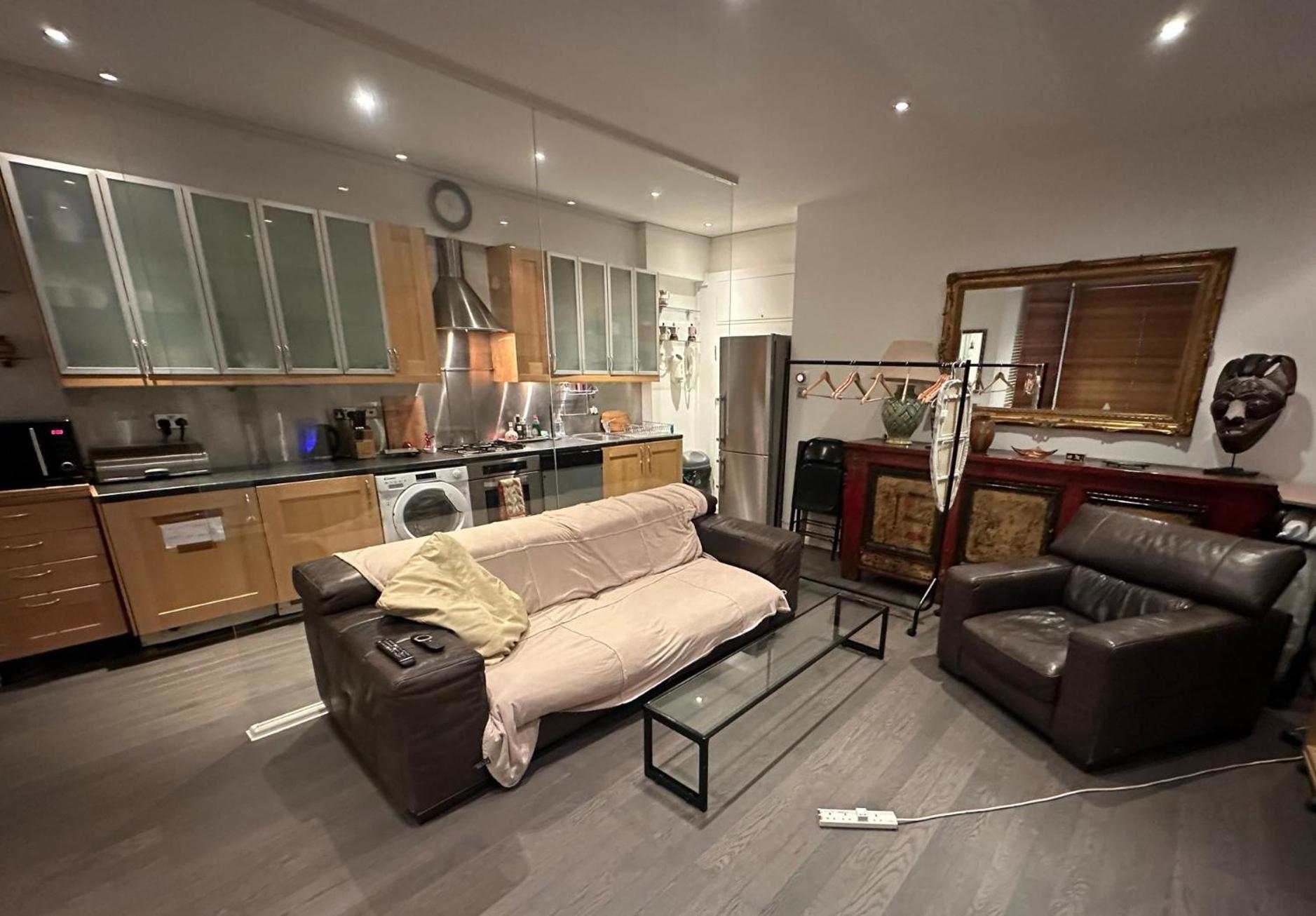 Large Studio Flat In Kensington Londra Esterno foto